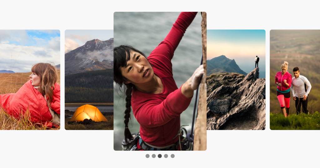 Promoted Carousel on Pinterest Promoted Carousel on Pinterest: Carousel ad example of high-quality visuals