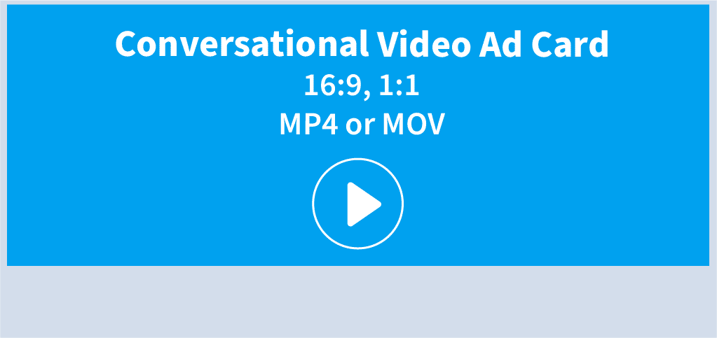 TW Conversational Video Ad Card Specs