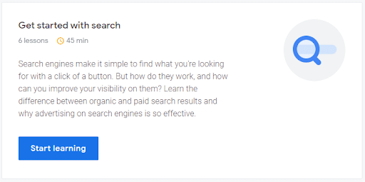 Google Garage classes